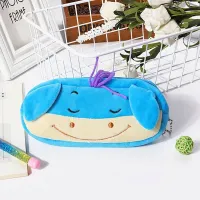 1 SZT. 20CM Uroczy Pluszowy Piórnik z Kreskówkowymi Zwierzętami, Torebka, Breloczek – 11