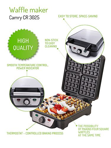 CR 3025 Gofrownica 1500 W na Arena.pl