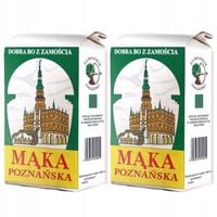 Zamojska Mąka pszenna poznańska 1 kg TYP 500 x 2 sztuk