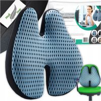 PODUSZKA ORTOPEDYCZNA LĘDŹWIOWA DO SAMOCHODU BIURA NA FOTEL MEDI SLEEP