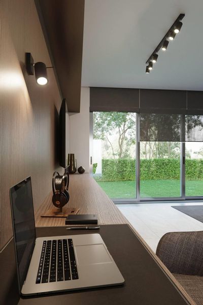 LAMPA sufitowa SL.0334 natynkowa OPRAWA listwa SPOT regulowane tuby czarne zdjęcie 5