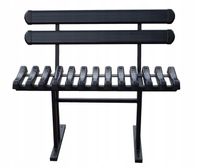 ŁAWKA NA CMENTARZ DO KOSTKI Z OPARCIEM 4 NOGI HIT CMANTARNA GRATIS