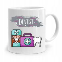 Kubek Prezent Dla Dentysty Stomatologa Dentist Z Nadrukiem Ze Zdjęciem