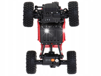 Samochód Zdalnie Sterowany na Pilota RC Rock Crawler 2,4Ghz 1:18 Czerwony
