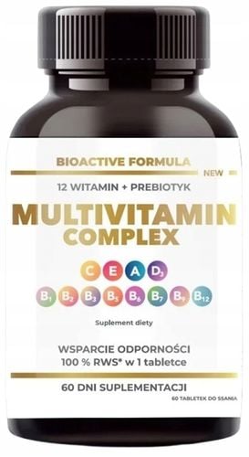Intenson Multivitamin Complex Witamina C Witamina D 60 tabletek na Arena.pl