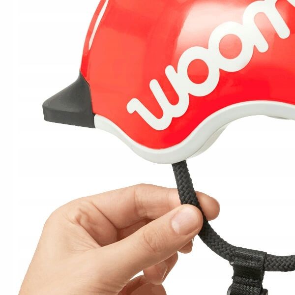 Kask rowerowy dziecięcy woom Kids czerwony S 50-53 cm zdjęcie 3