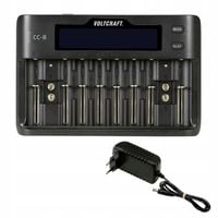 Ładowarka do akumulatorów 10 gniazd LiIon LiFePO NiMH NiCd 1000 mA