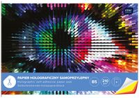 PAPIER HOLOGRAFICZNY SAMOPRZYLEPNY B5 6 INTERDRUK