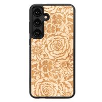 Drewniane Etui Bewood na Samsung Galaxy S24 Plus RÓŻE ANIEGRE