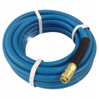 WĄŻ PNEUMATYCZNY DO KOMPRESORA GUMOWY ELASTYCZNY 10x17mm 15m 20 BAR 300 PSI