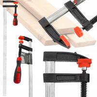 ŚCISK STOLARSKI DREWNA ZACISK UCHWYT 1000x120mm TYP F WARSZTATOWY