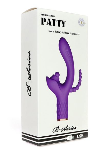 Wibrator - Patty, 7 Vibration Functions, 7 Ball Tapping, Usb zdjęcie 12
