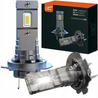 ŻARÓWKI SAMOCHODOWE LED H7 12V/24V 60W 6000K 6000LM HOMOLOGACJA +600% MOCY