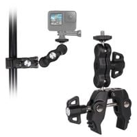 uchwyt zaciskowy na aparat fotograficzny i kamerę sportową gopro