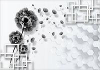 FOTOTAPETA FLIZ tunel optyczna dmuchawce 350x245