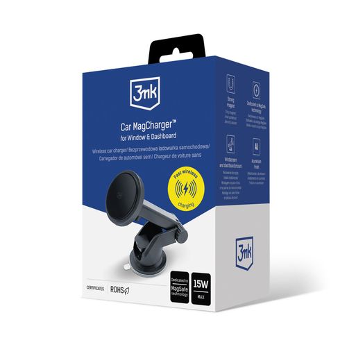 accessories - 3mk car magcharger for window & dashboard na Arena.pl