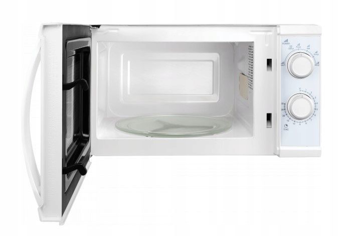 Biała Mikrofalówka 700W 20L minutnik zdjęcie 5