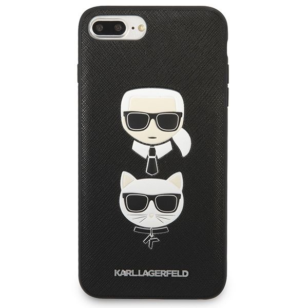 Etui Karl Lagerfeld do iPhone 8 Plus, iPhone 7 Plus, Czarny zdjęcie 3