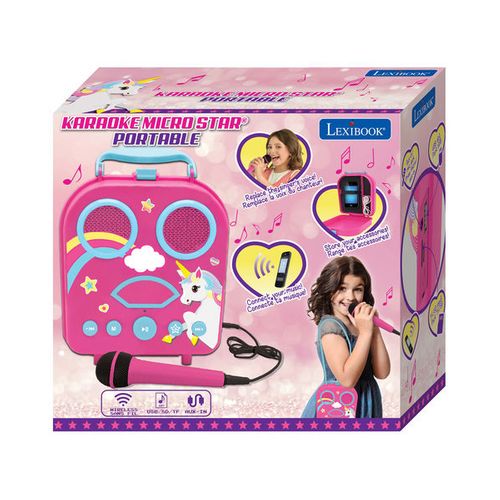 Mikrofonem Karaoke Unicorn Lexibook Bluetooth na Arena.pl