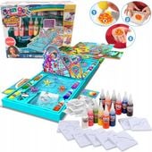 AQUA GELZ DUŻY ZESTAW KREATYWNY LAGUNA KOLOROWE ŻELE 3D FIGURKI +
