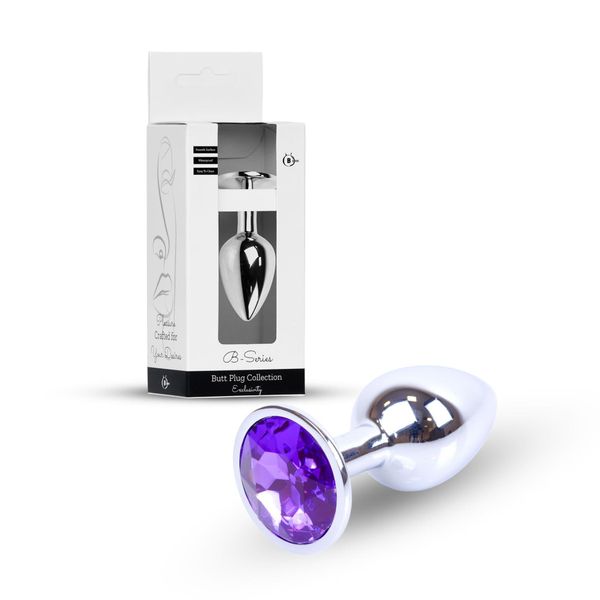 Plug-Jewellery Silver Plug- Purple zdjęcie 10