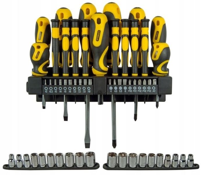 Zestaw WKRETAKÓW ŚRUBOKRĘTÓW WKRĘTAKI 57 ELEMENTÓW STHT0-62143 STANLEY zdjęcie 4