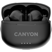 canyon słuchawki dokanałowe tws-8 enc czarne