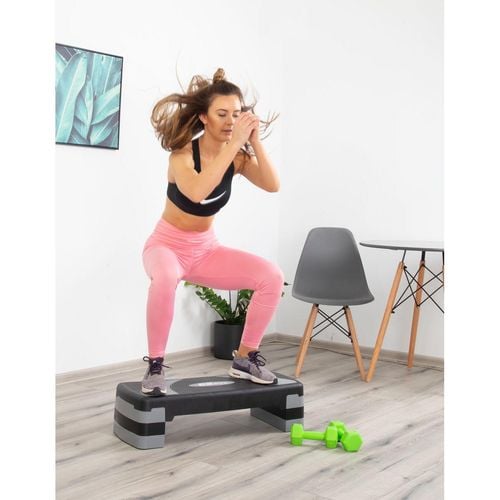 STEP DO AEROBICU 78X29CM 3 STOPNIOWA REGULACJA ENERO FIT na Arena.pl
