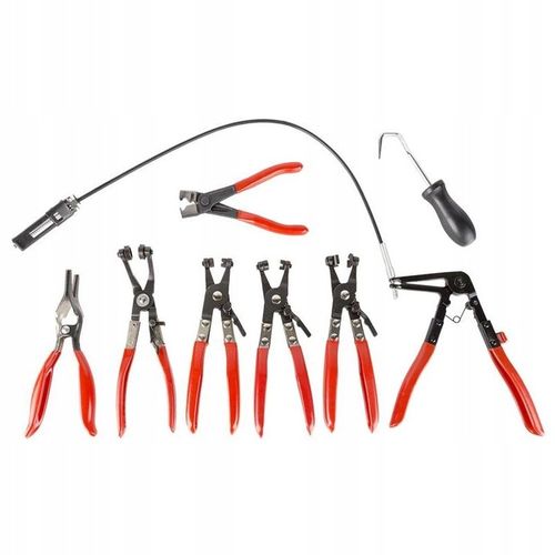 SZCZYPCE DO OPASEK ZACISKOWYCH ZESTAW 9 ELEMENTÓW OSŁON SZCZYPIEC CLICK-R na Arena.pl