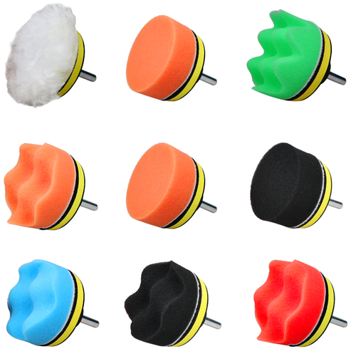 ZESTAW PAST POLERSKICH DO POLEROWANIA LAKIERU MENZERNA + GĄBKI PADY ADAPTER na Arena.pl