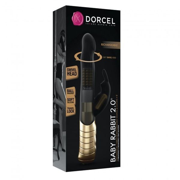 Dorcel Baby Rabbit Black & Gold 2.0 zdjęcie 3