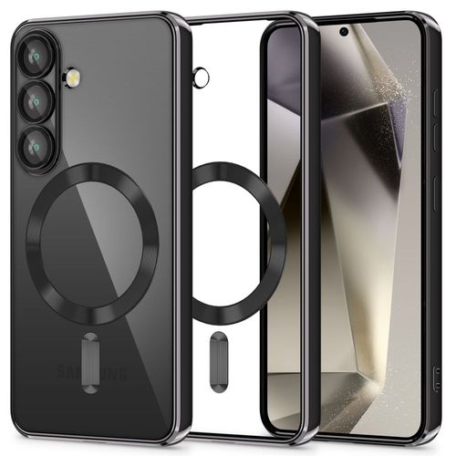 Etui Tech-Protect MagFlex MagSafe DO Samsung Galaxy S25 Czarne na Arena.pl