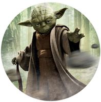 Opłatek na tort STAR WARS Gwiezdne Wojny Yoda Postać Postacie