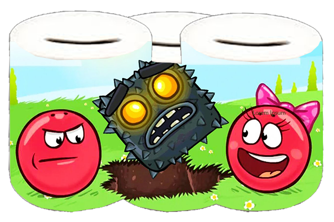 Skarbonka Red Ball zdjęcie 1