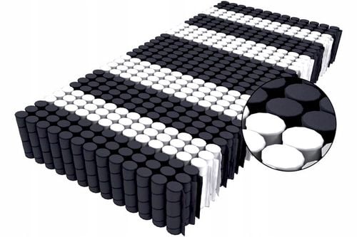 Materac pocket PROFIL 90x200 MASUJĄCY KOKOS H3/H4 - ULGA NA KRĘGOSŁUP! na Arena.pl