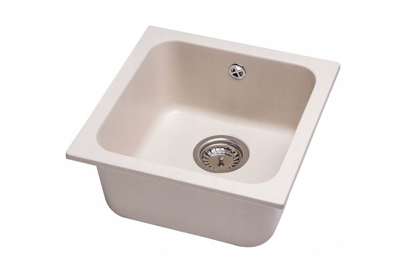 ZLEW ZLEWOZMYWAK GRANIT 8 kolorów 40x40 + SYFON zdjęcie 9