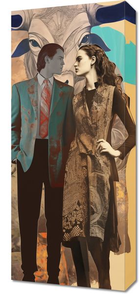 Obraz 30x70cm Dialog Kultur zdjęcie 1