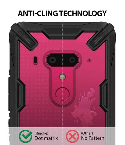 ETUI RINGKE FUSION X HTC U12+ PLUS BLACK na Arena.pl