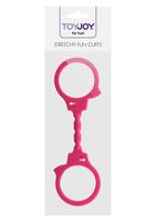 stretchy fun cuffs pink