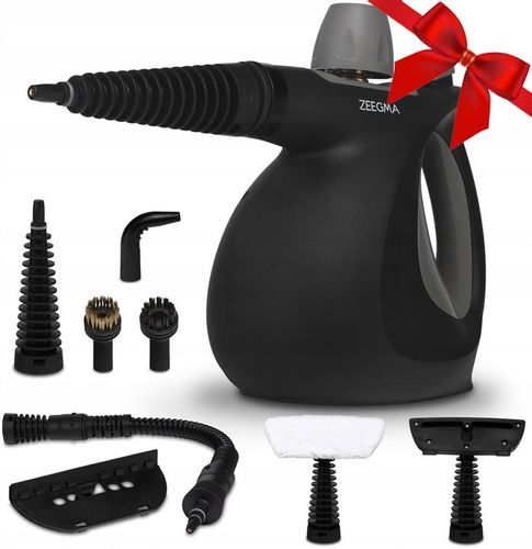 MYJKA PAROWA PAROWNICA NA PLUSKWY CZYŚCIK CIŚNIENIOWY 1000W 3BAR 8 KOŃCÓWEK na Arena.pl