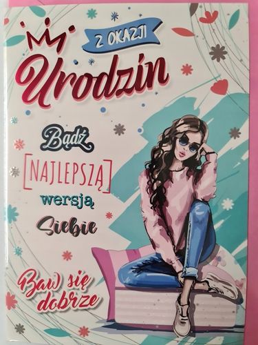 Kartka Urodziny 11,7 x 16,8 cm na Arena.pl