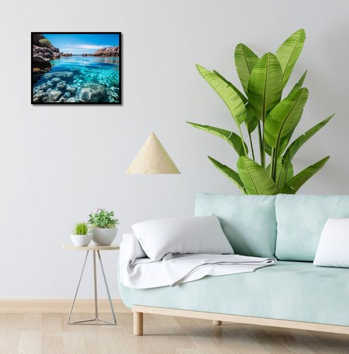 Plakat 50x40cm Krystaliczna Woda na Arena.pl