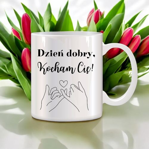 KUBEK PREZENT DLA DZIEWCZYNY ŻONY MĘŻA CHŁOPAKA NA WALENTYNKI URODZINY na Arena.pl