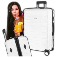 Walizka podróżna na kółkach duża XXL torba bagaż kufer kółka dla