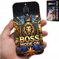 ETUI DO HUAWEI MATE 10 LITE - BOSS LEW Z KORONĄ NA TARCZY CASE + FOLIA
