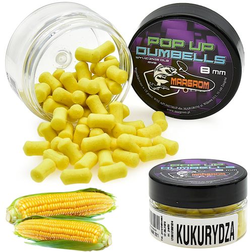 Dumbells POP UP 8 mm Margrom KUKURYDZA przynęta Method Feeder na Arena.pl