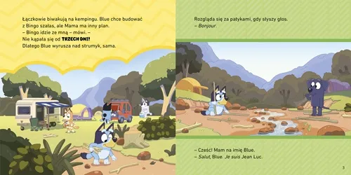Bluey. Kemping. Moja Czytanka na Arena.pl