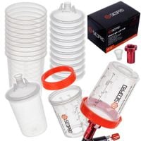 zestaw kubków do mieszania lakieru system pps 11x adapter 16x1,5 mm