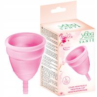 Kubeczek menstruacyjny, rozmiar L. Silikonowy