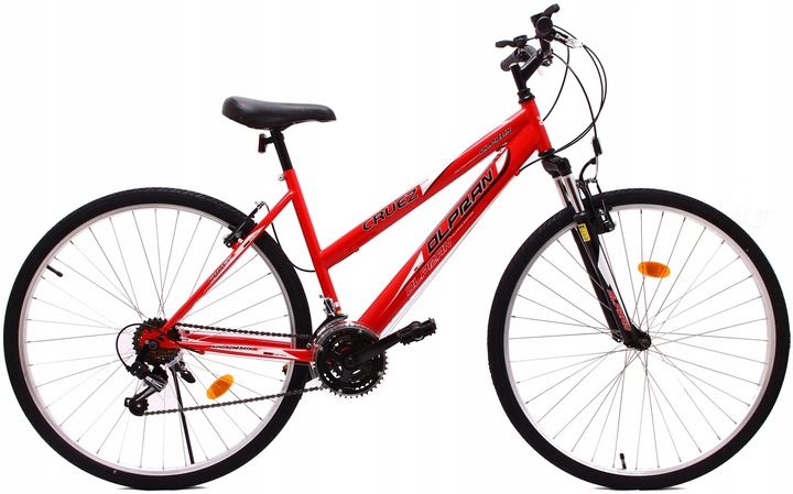 ROWER CROSSOWY MĘSKI DAMSKI MIEJSKI OLPRAN CRUEZ 28, SHIMANO zdjęcie 3